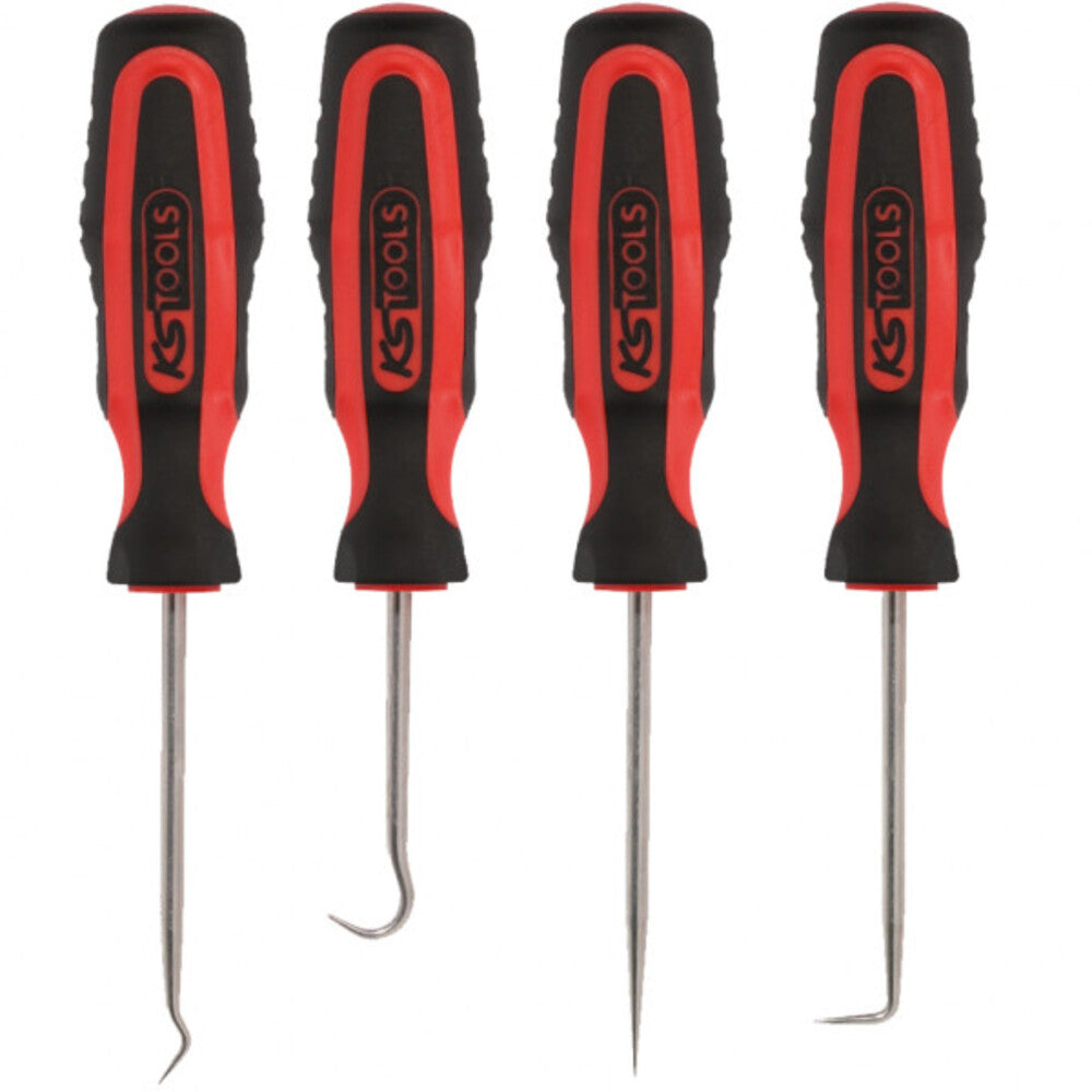 KS Tools - Hakenwerkzeug-Satz, 4-tlg. - 550.1045