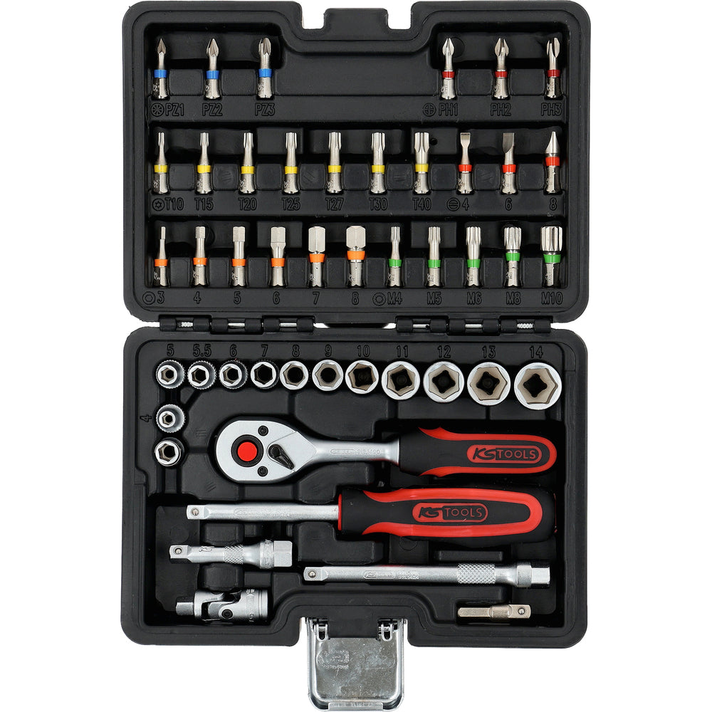 KS Tools - Adventskalender 2026 Steckschlüssel Satz 46 tlg - 899.1000