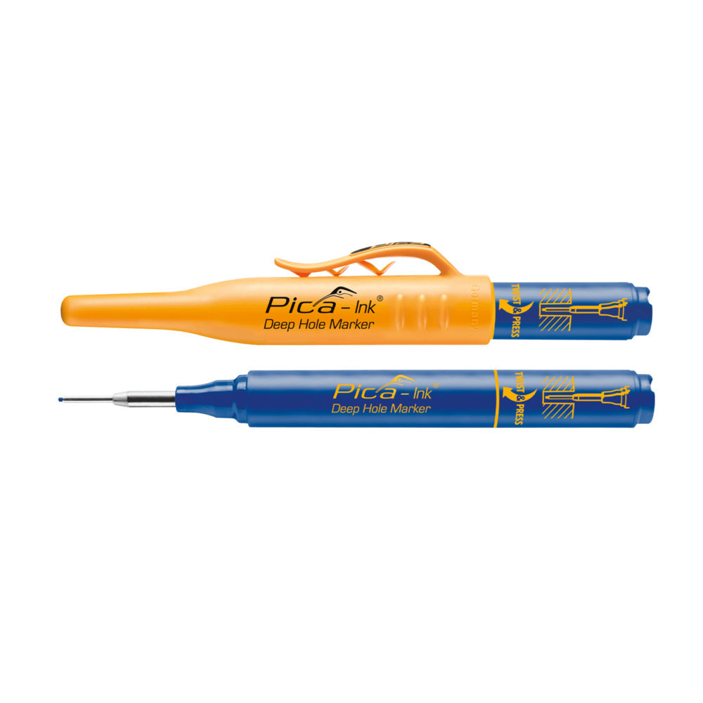 Pica - Pica-Ink Tieflochmarker Blau 1 Marker - 150/41
