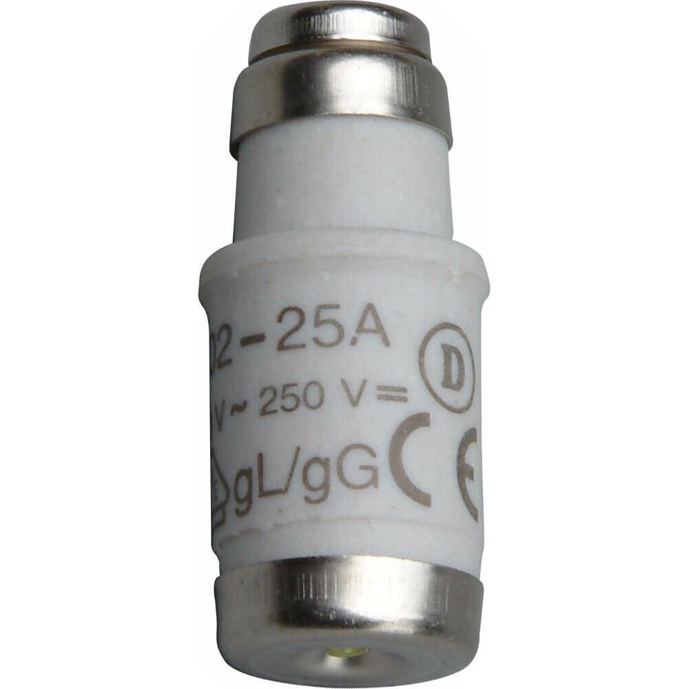 Kopp - NEOZED-Sicherungseinsatz,DA02 25A 380VAC – 250VAC gL = Ganzbereich Kabel und Leitungsschutz, Inhalt: 10 Stück - 327100010
