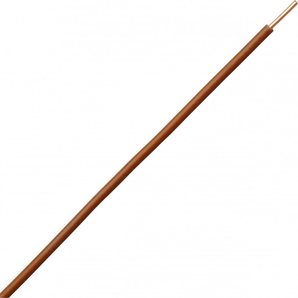 Kopp - Aderleitung H07V-U 1×1,5mm², eindrähtig, 25m, braun - 154425003