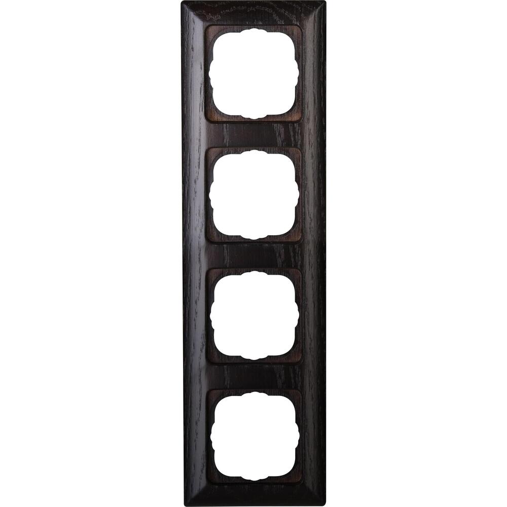 Kopp - MILANO – Abdeckrahmen 4-fach, Farbe: wenge - 306837069