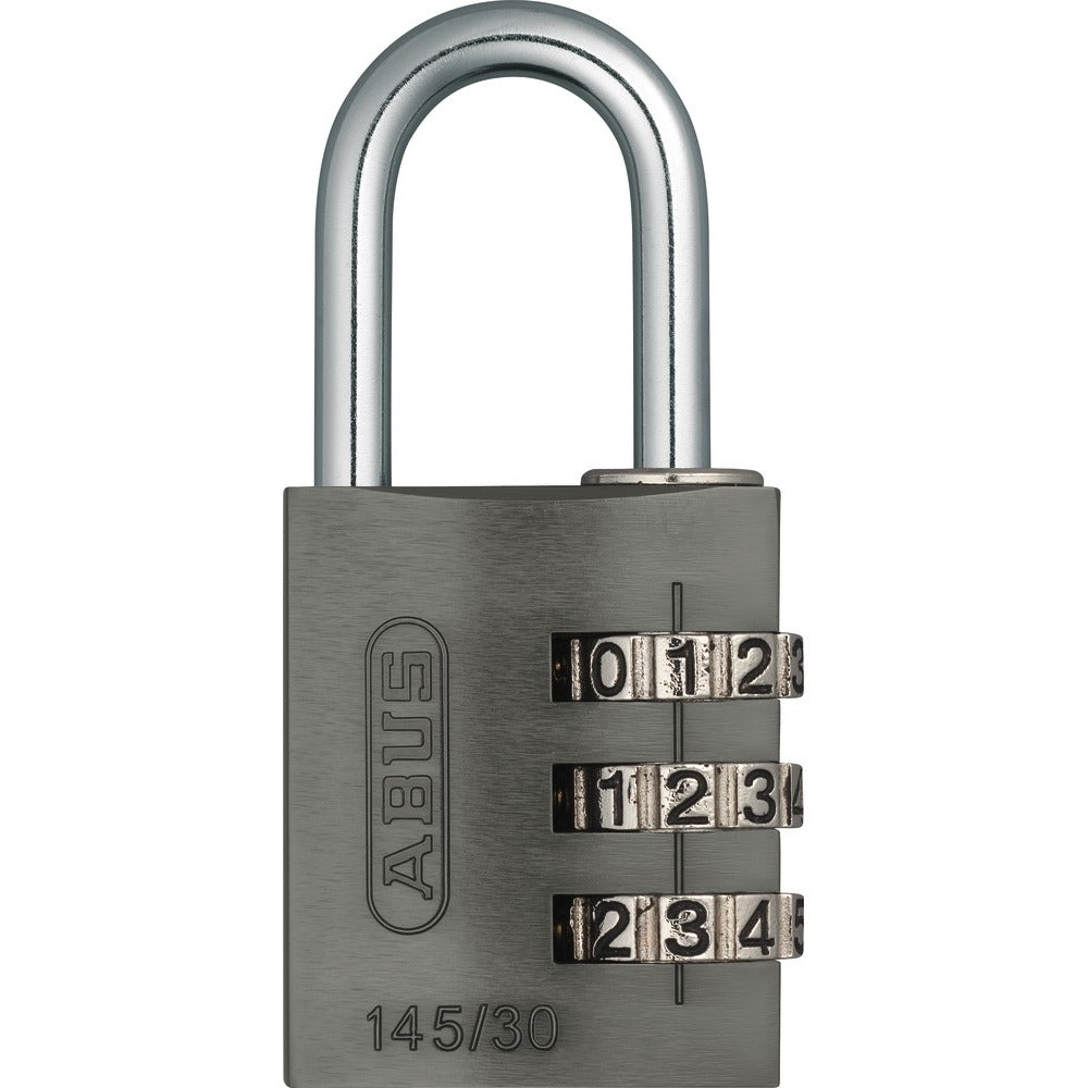 Abus - Zahlenschloss 145/30 titanium Lock-Tag - 46622