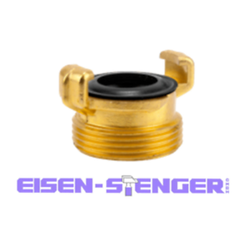 Gardena - Messing-Schnellkupplungs-Gewindestück mit Außengewinde, 42 mm (G 1 1/4)-Gewinde - 07116-20