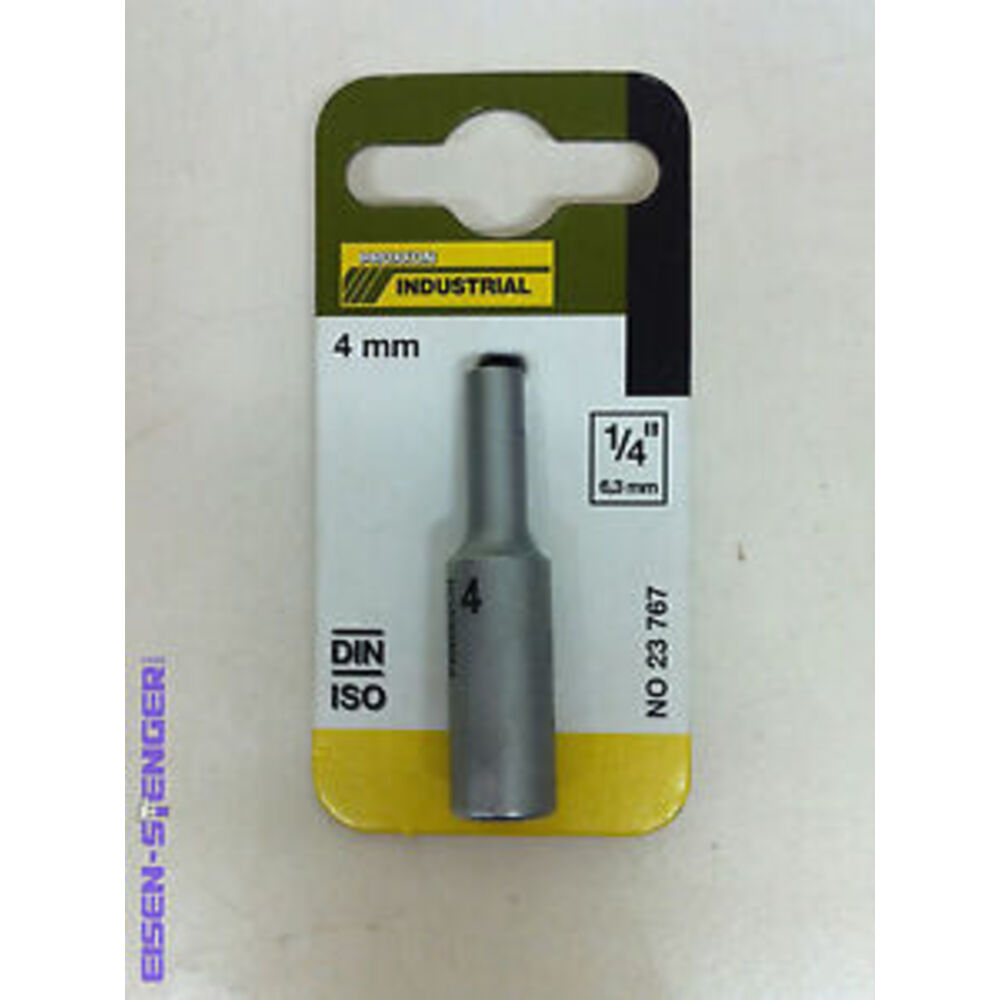 PROXXON 1/4' Tiefbett-Steckschlüsseleinsatz, 4 mm No 23767