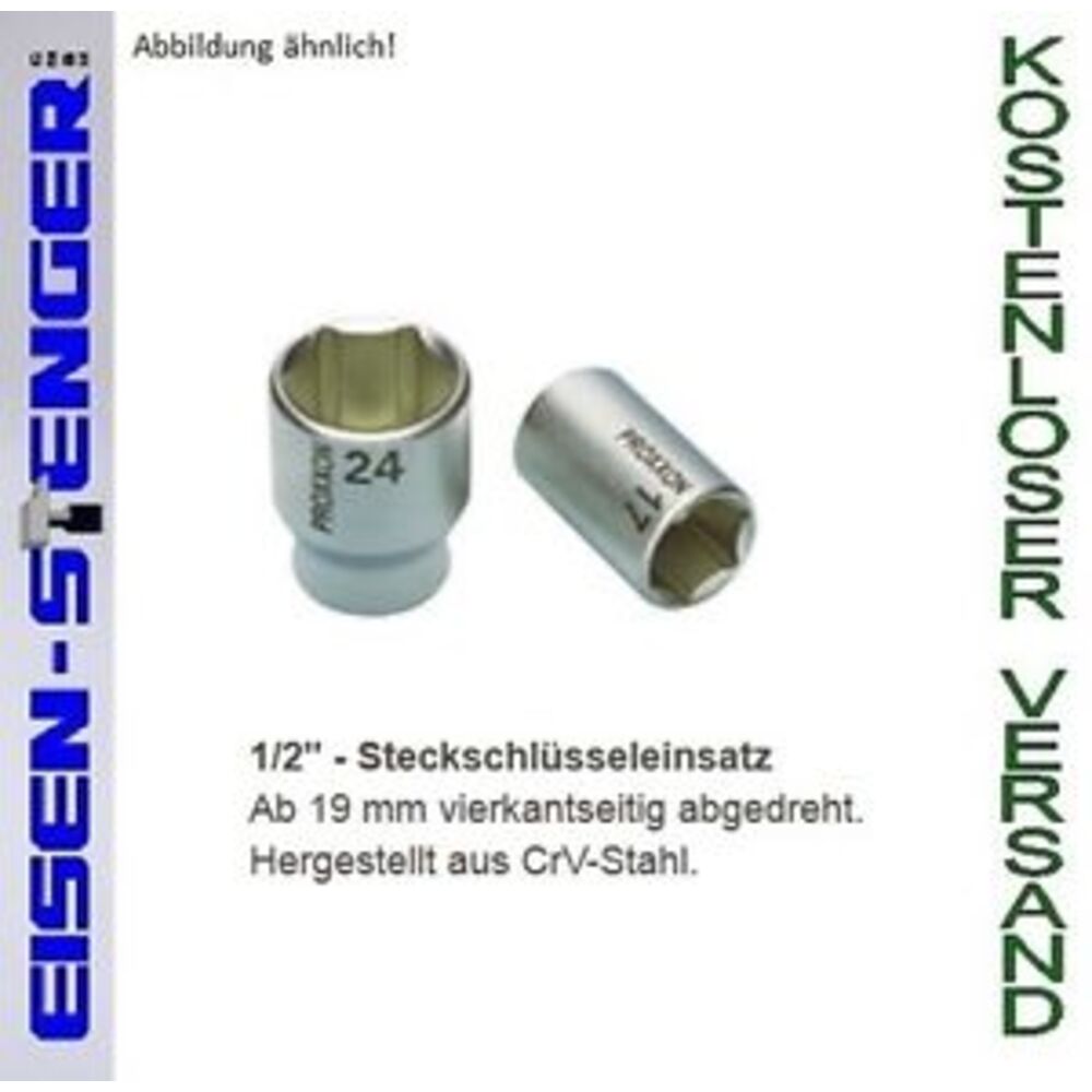 PROXXON 1/2' Steckschlüsseleinsatz, 8 mm No 23400