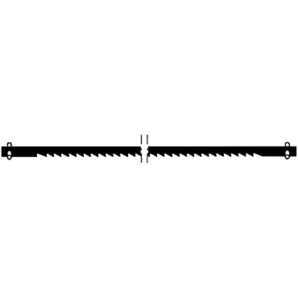 Proxxon - Sägeblätter mit Querstift, normal verzahnt, (18 Zähne auf 25 mm), 12 Stück - 28743