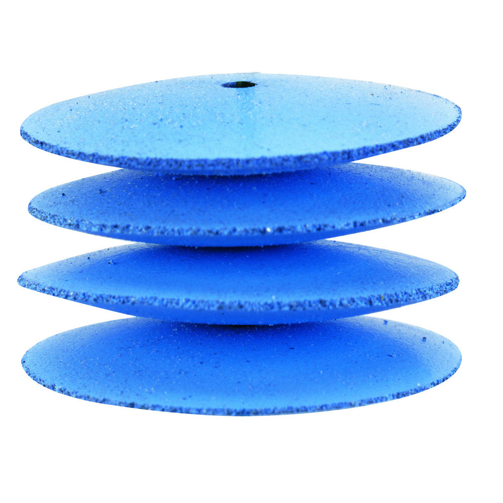 Proxxon - Silikon-Polierscheibe Linse, Ø 22 mm, 10 Stück mit Träger - 28293