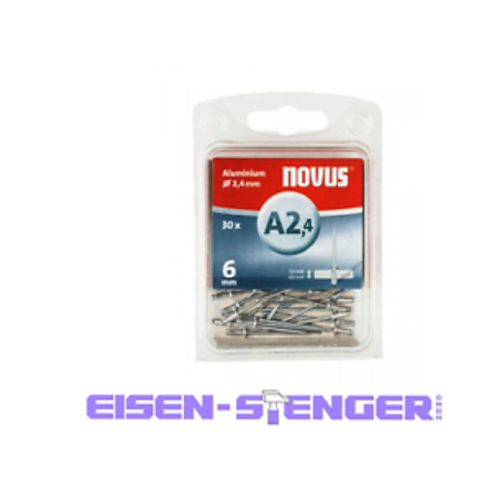 Steinel - Aluminium-BlindnieteA 2,4 X 6 Alu 30St - 045-0019