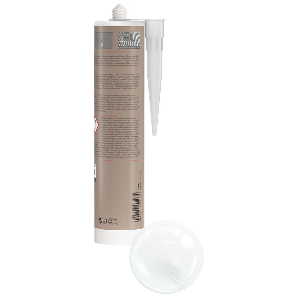 Fischer - Allwetter Dichtstoff DDK 310 transparent - 49103