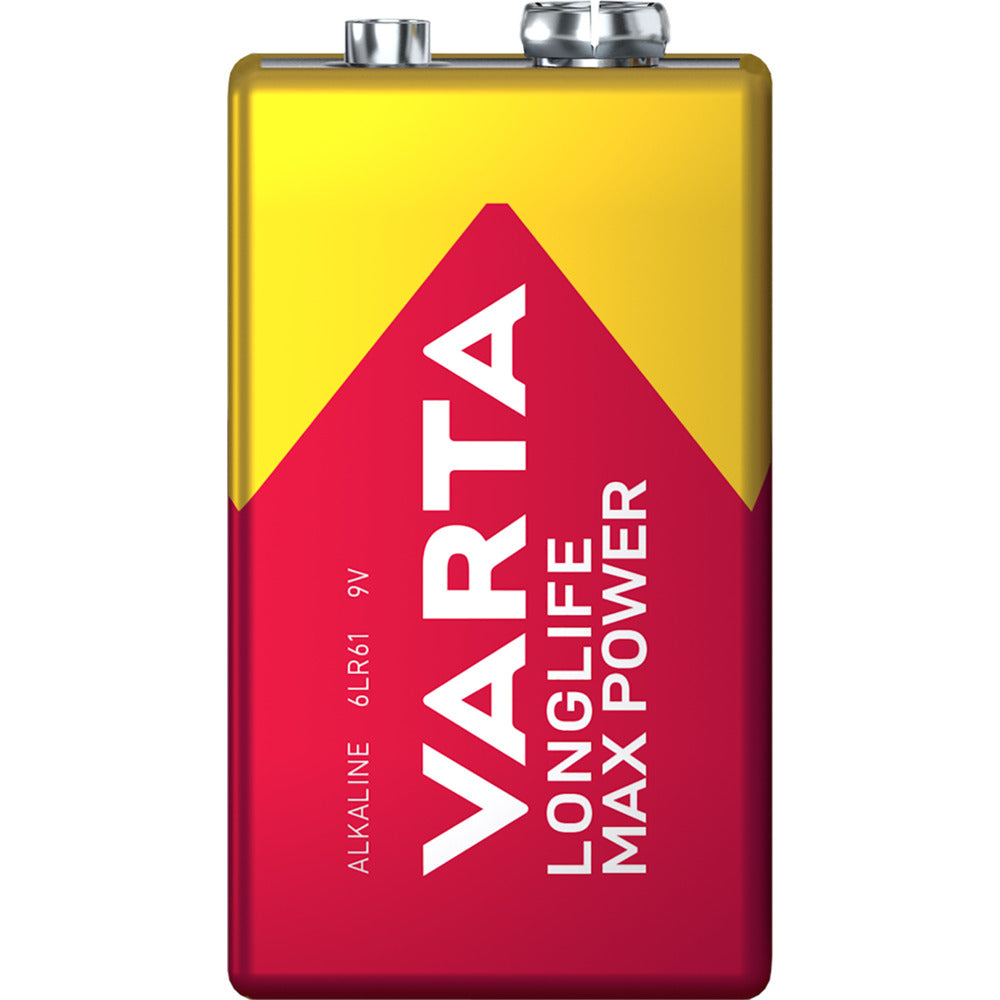 VARTA - LONGLIFE Max Power 9V Blister 1 - 4722101401
