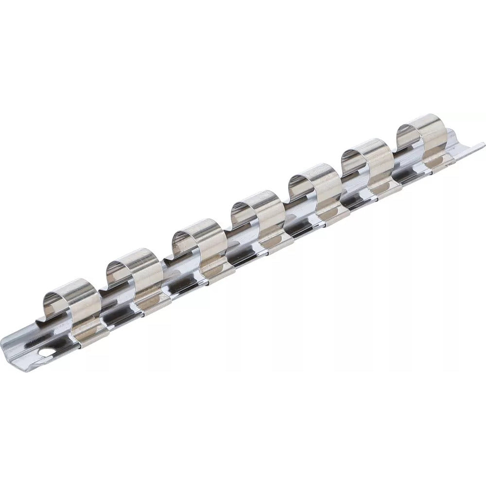 BGS - Aufsteckschiene mit 7 Clips | 12,5 mm (1/2") - 2318