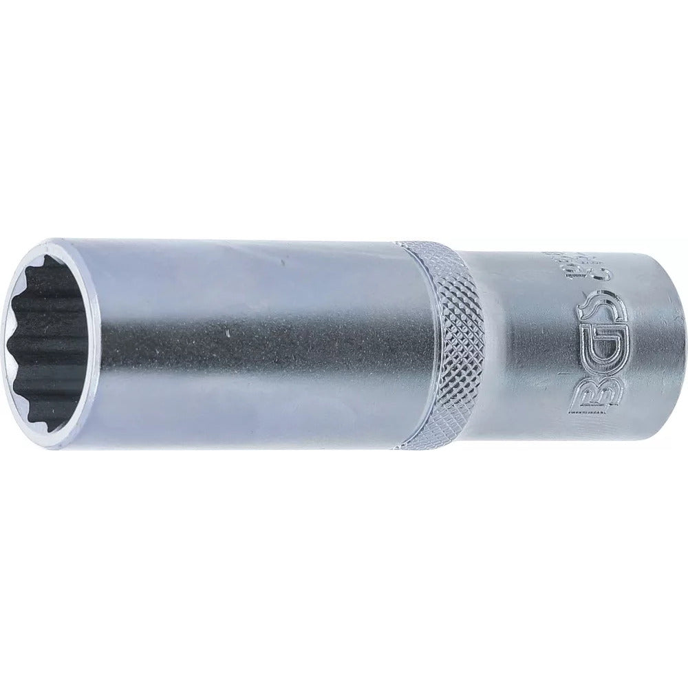 BGS - Steckschlüssel-Einsatz Zwölfkant, tief | Antrieb Innenvierkant 12,5 mm (1/2") | SW 17 mm - 10684