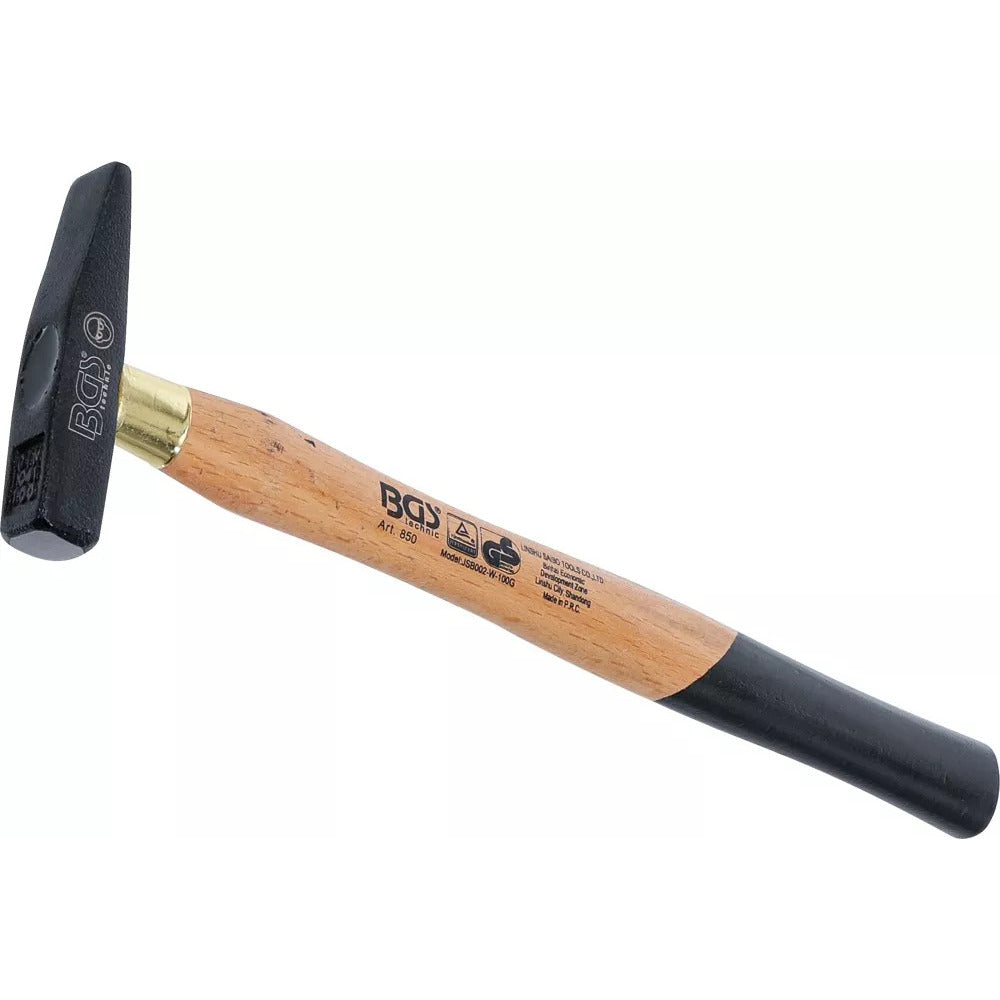 BGS - Schlosserhammer | Holz-Stiel | DIN 1041 | 100 g - 850