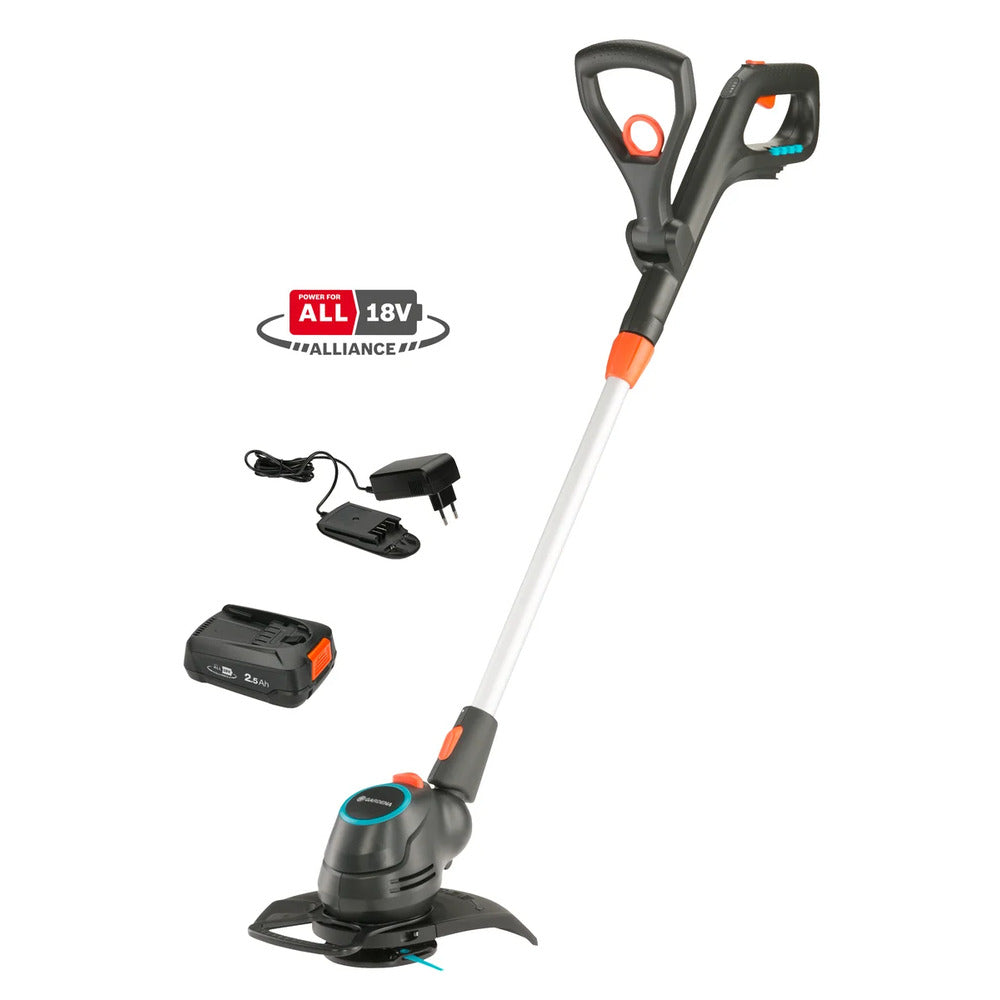 Gardena Akku-Trimmer ComfortCut Li-18/23 Ready-To-Use Set