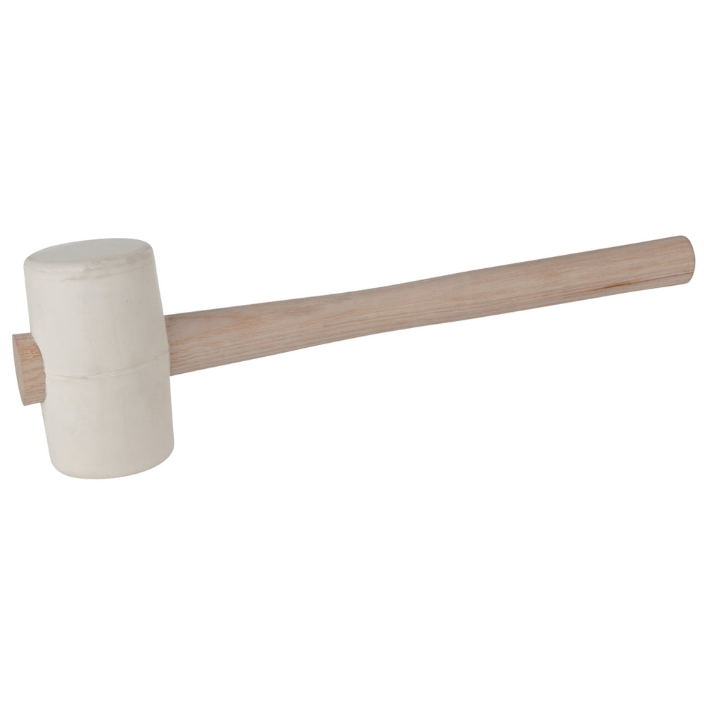 KS Tools - Gummihammer weiss, 500g - 140.1235