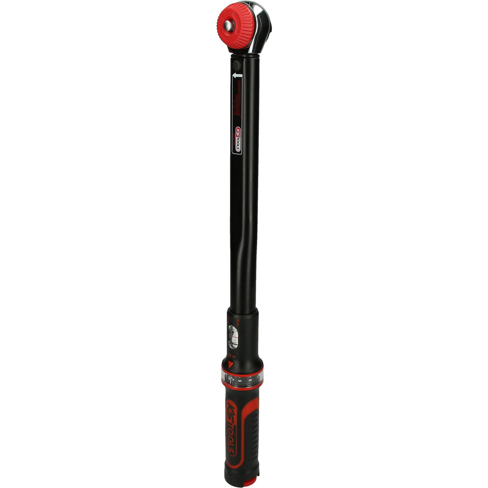 KS-Tools - 1/2" ERGOTORQUE®precision Ratschen-Drehmomentschlüssel Drehknopf, 60-320Nm - 516.1472