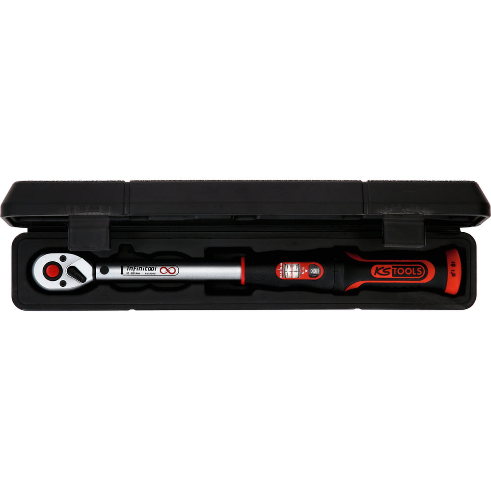 KS Tools - 3/8" INFINITOOL Ratschen-Drehmomentschlüssel, 10-50 Nm - 516.9022