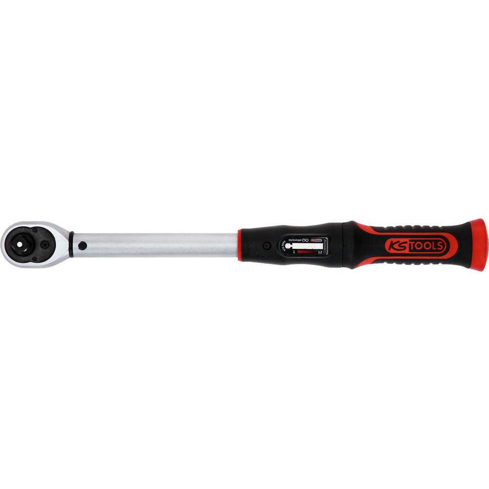 KS Tools - 3/8" INFINITOOL Ratschen-Drehmomentschlüssel, 10-50 Nm - 516.9022
