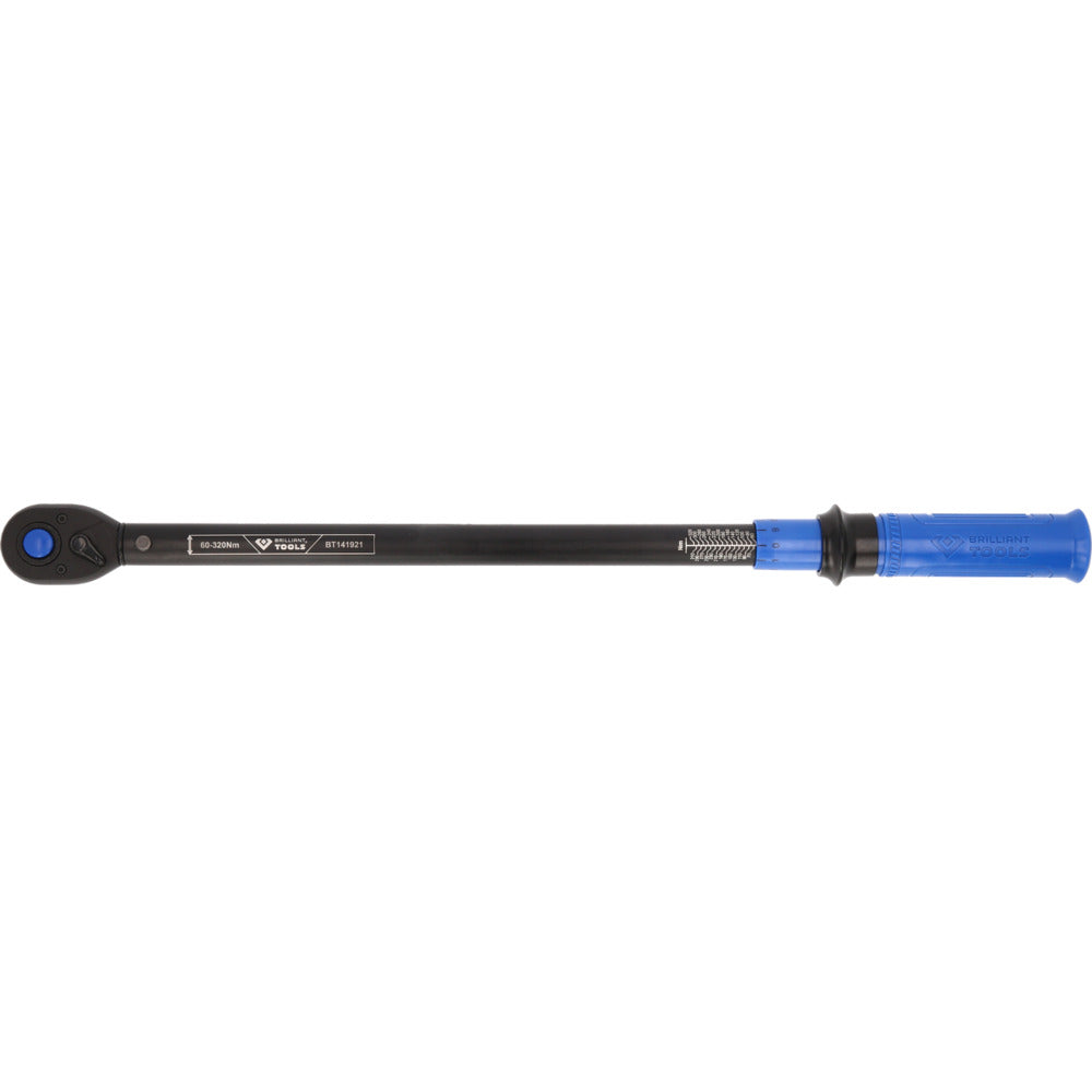 Brilliant Tools - 1/2" Ratschen-Drehmomentschlüssel, 60-320Nm - BT141921
