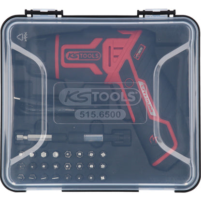 KS Tools - eMONSTER 1/4" Akku-Bit-Schrauber-Satz, 27-tlg. - 515.6500