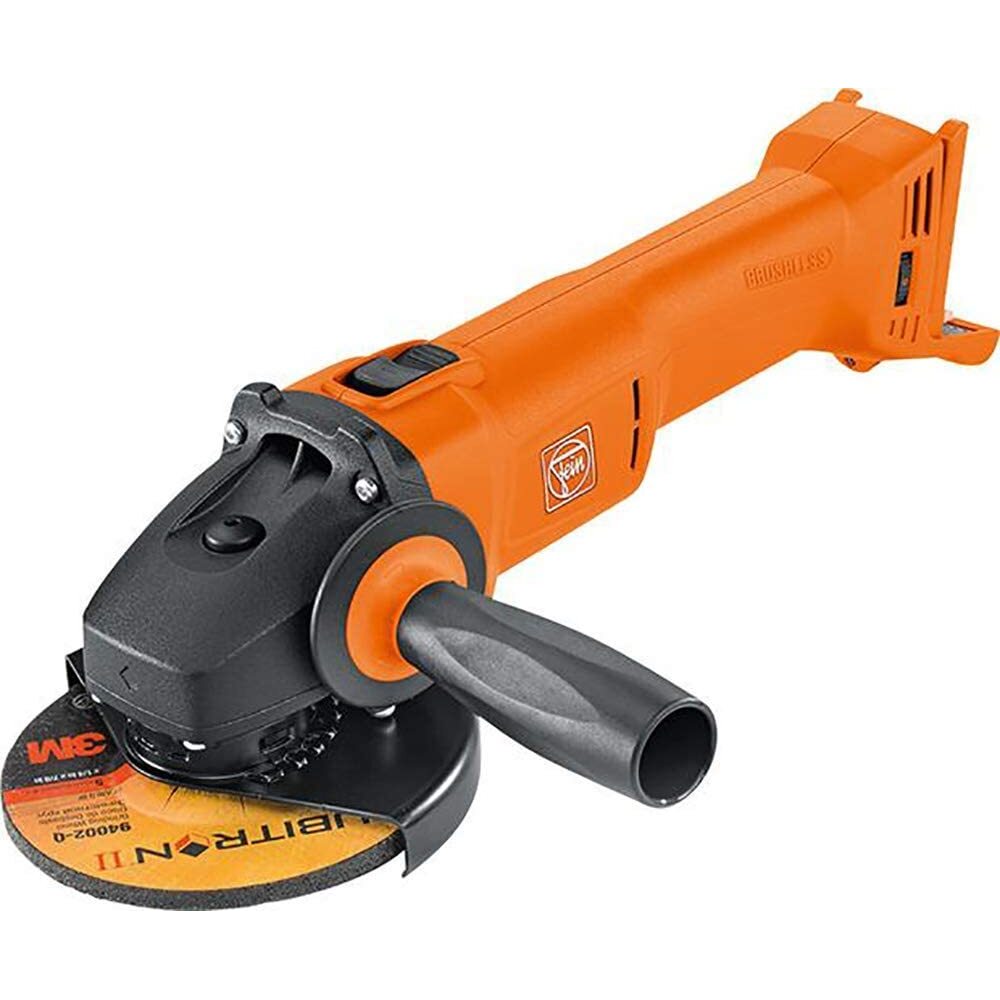 Fein - Akku-Winkelschleifer CCG 18-125 BL Select (im Koffer, regelbare Drehzahl, 18V, Schleifteller Ø 125mm) 71200262000