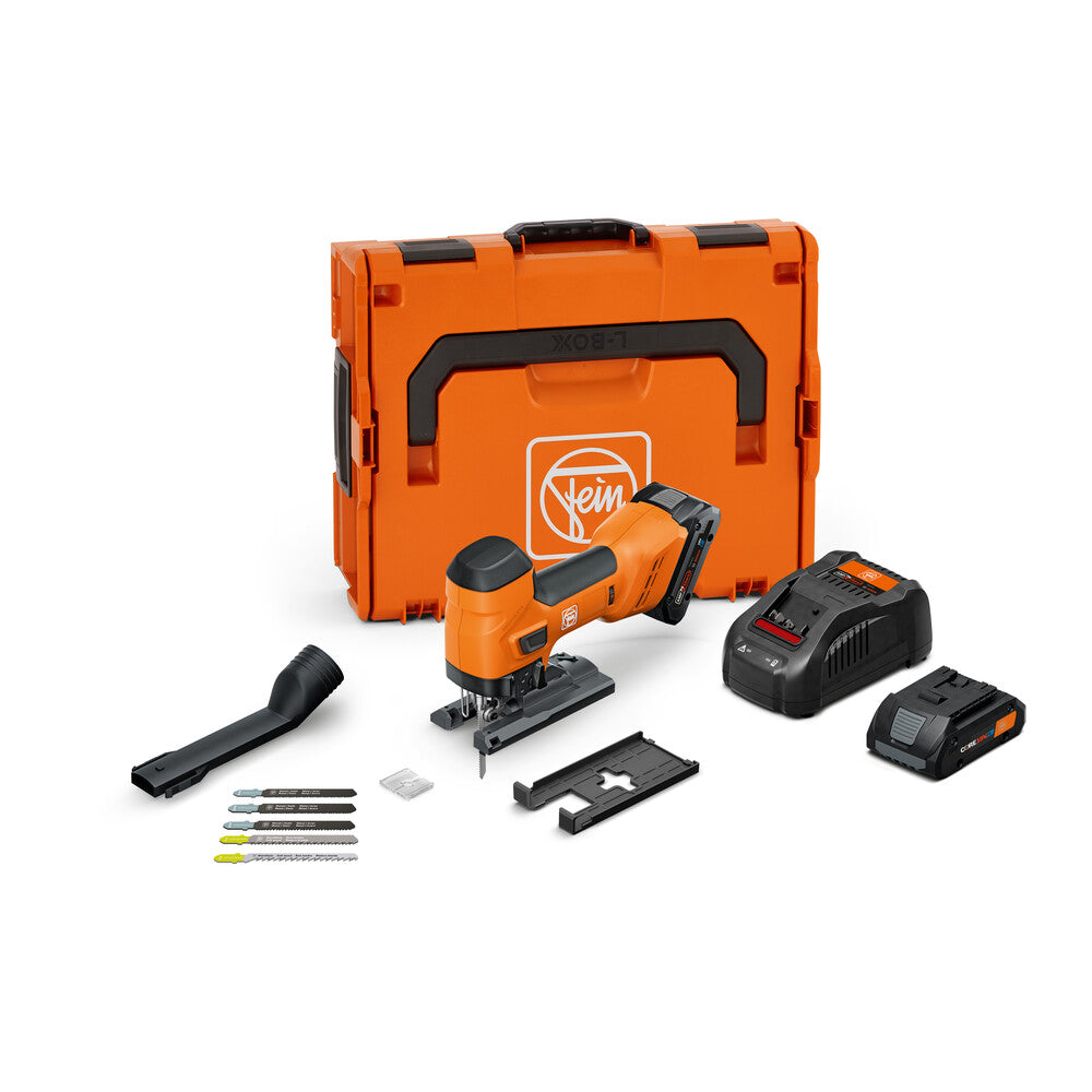 Fein - Akku-Stichsäge F-Iron Jig 26 AS Set 2 x 4 Ah - 71360562000
