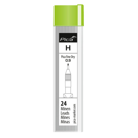 Pica -  FINE DRY Ersatzminen Graphit, Härte H - 7050