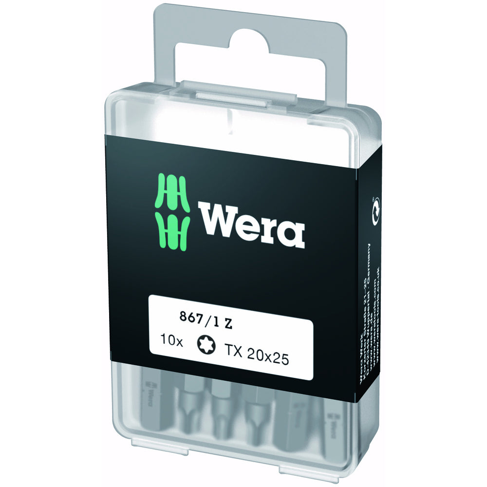 Wera - TORX-Bits DIY-Box, TX 40x25 mm - 05072412001