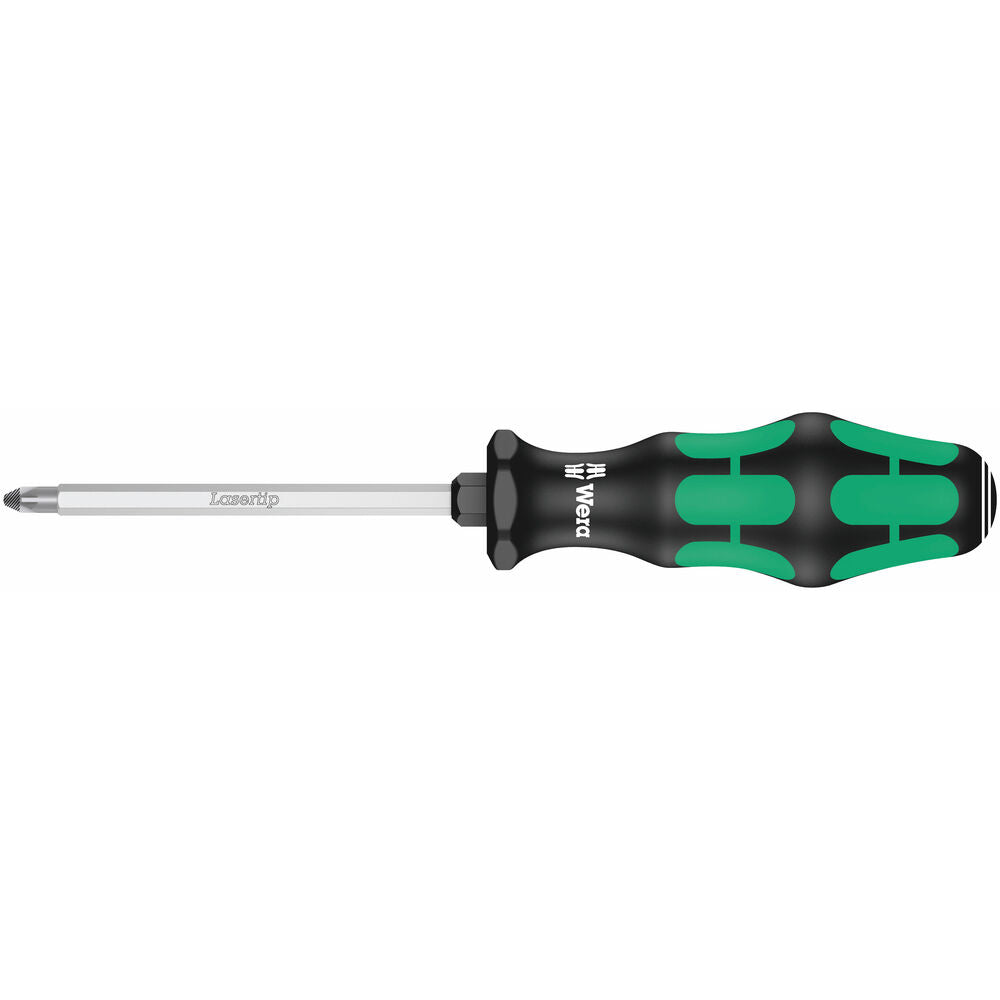 Wera - 355 SK PZ Kreuzschlitz-Schraubendreher, PZ 1 x 80 mm - 05009341001
