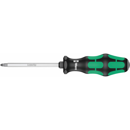 Wera - 355 SK PZ Kreuzschlitz-Schraubendreher, PZ 1 x 80 mm - 05009341001