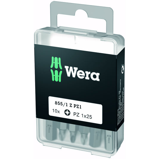 Wera - Pozidriv-Bits DIY-Box, PZ 1x25 mm - 05072403001