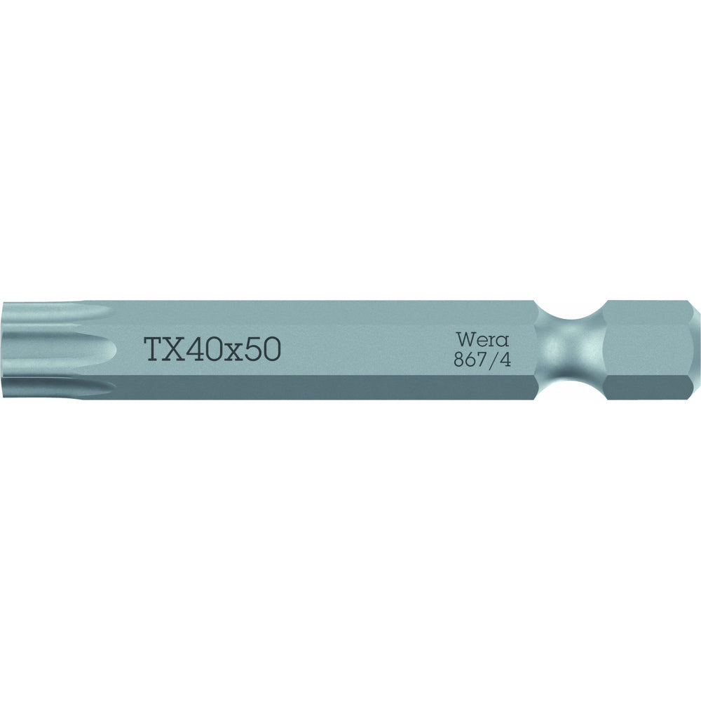 Wera 5060137001 867/4 Z TORX Bits TX 30x50, T30