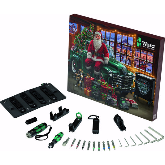 Wera - Adventskalender 2026, 24-teilig - 05136614001