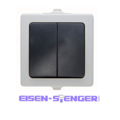 Kopp - NAUTIC – Serienschalter, Farbe: grau - 565556008