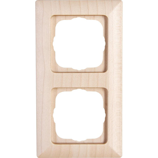 Kopp - MILANO – Abdeckrahmen 2-fach, Farbe: ahorn - 306639065