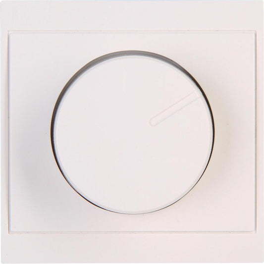 Kopp - MALTA – Dimmer mit Druck-Wechselschalter (Phasenanschnitt), Farbe: weiß - 808405188