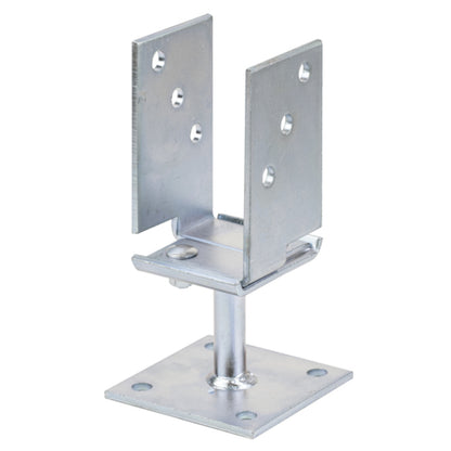 Alberts - U-Pfostenträger breitenverstellbar, 71 - 131 mm - 214500
