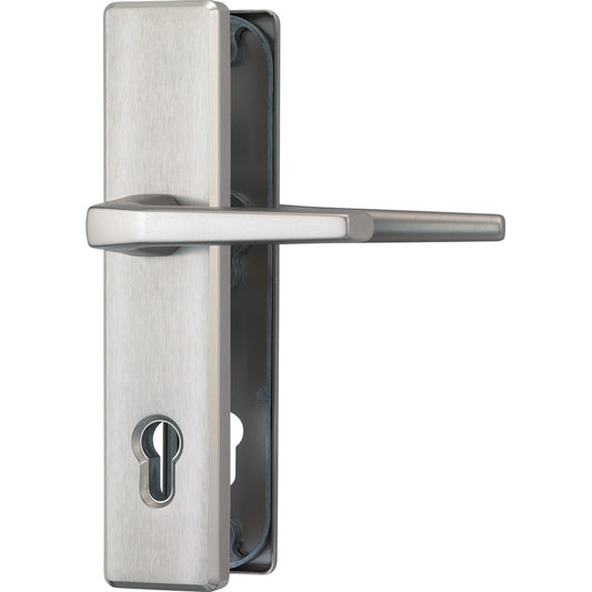 Abus - Schutzbeschlag HLS214 F9 beidseitig Drücker - 8302