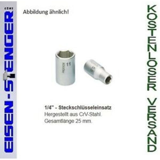 PROXXON 1/4' Steckschlüsseleinsatz, 4,5 mm No 23711