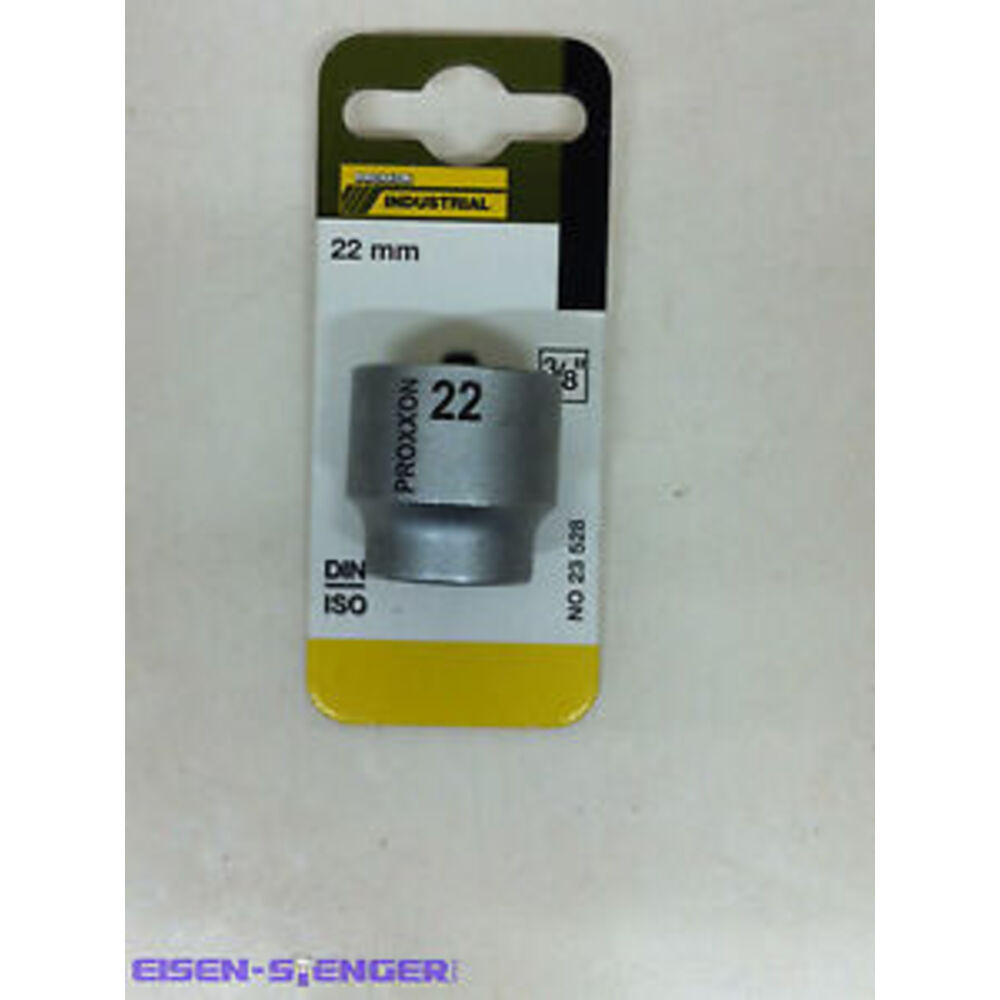 PROXXON 3/8' Steckschlüsseleinsatz, 22 mm No 23528