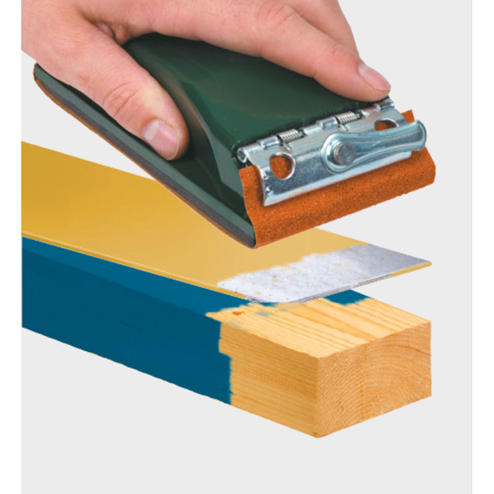 KWB - Handschleifer Set mit 50 Schleifstreifen - 485170