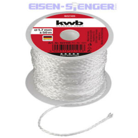 MAURERSCHNUR 50 M 1,7 WEISS
