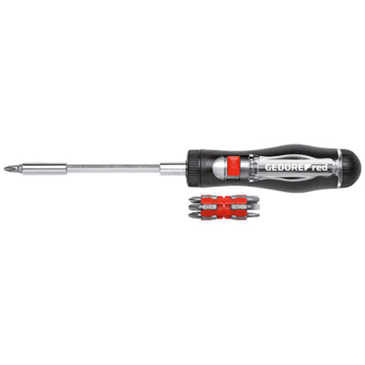 GEDORE - Knarrenschraubendeher Bit-Teleskop 1/4" 13in1 - R38920000