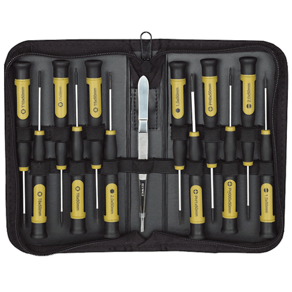 Proxxon - MICRO-DRIVER Schraubendreher-Satz, in Tasche (13-teilig) - 22720
