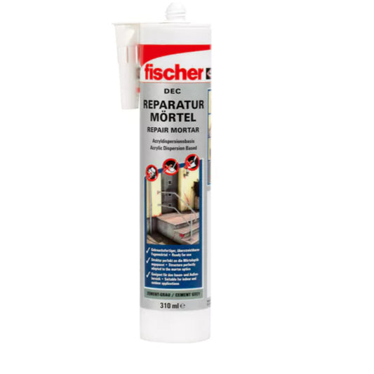 Fischer - Reparaturmörtel DEC ZEG zementgrau - 534474