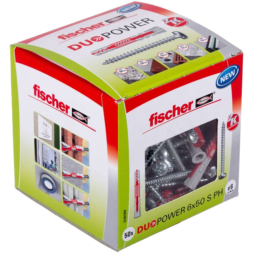 Fischer - DUOPOWER 6x50 S PH LD - 538260