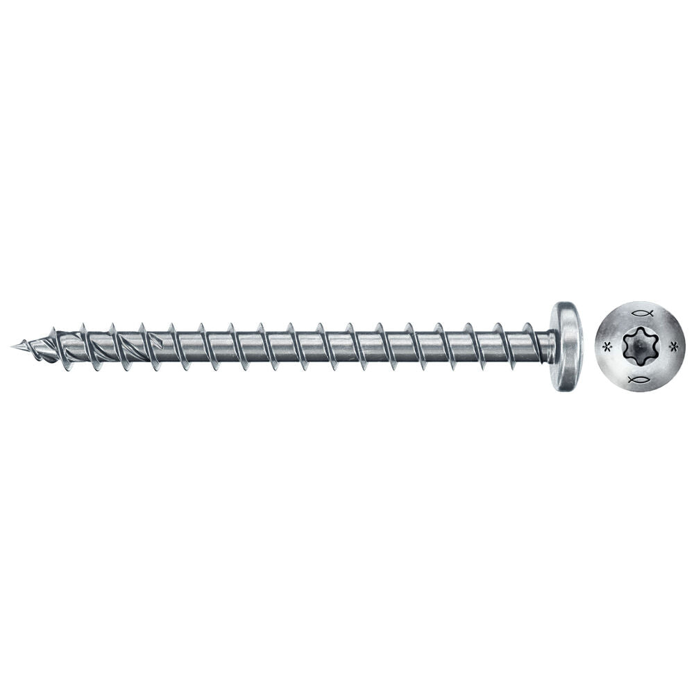 Fischer - Spanpl.-Schraube PowerFast II 5,0x70 PH TX VG blvz, 50 St. - 670441