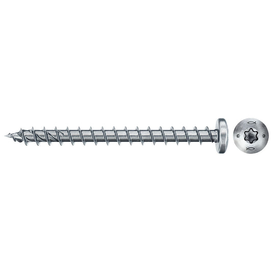 Fischer - Spanpl.-Schraube PowerFast II 5,0x70 PH TX VG blvz, 50 St. - 670441