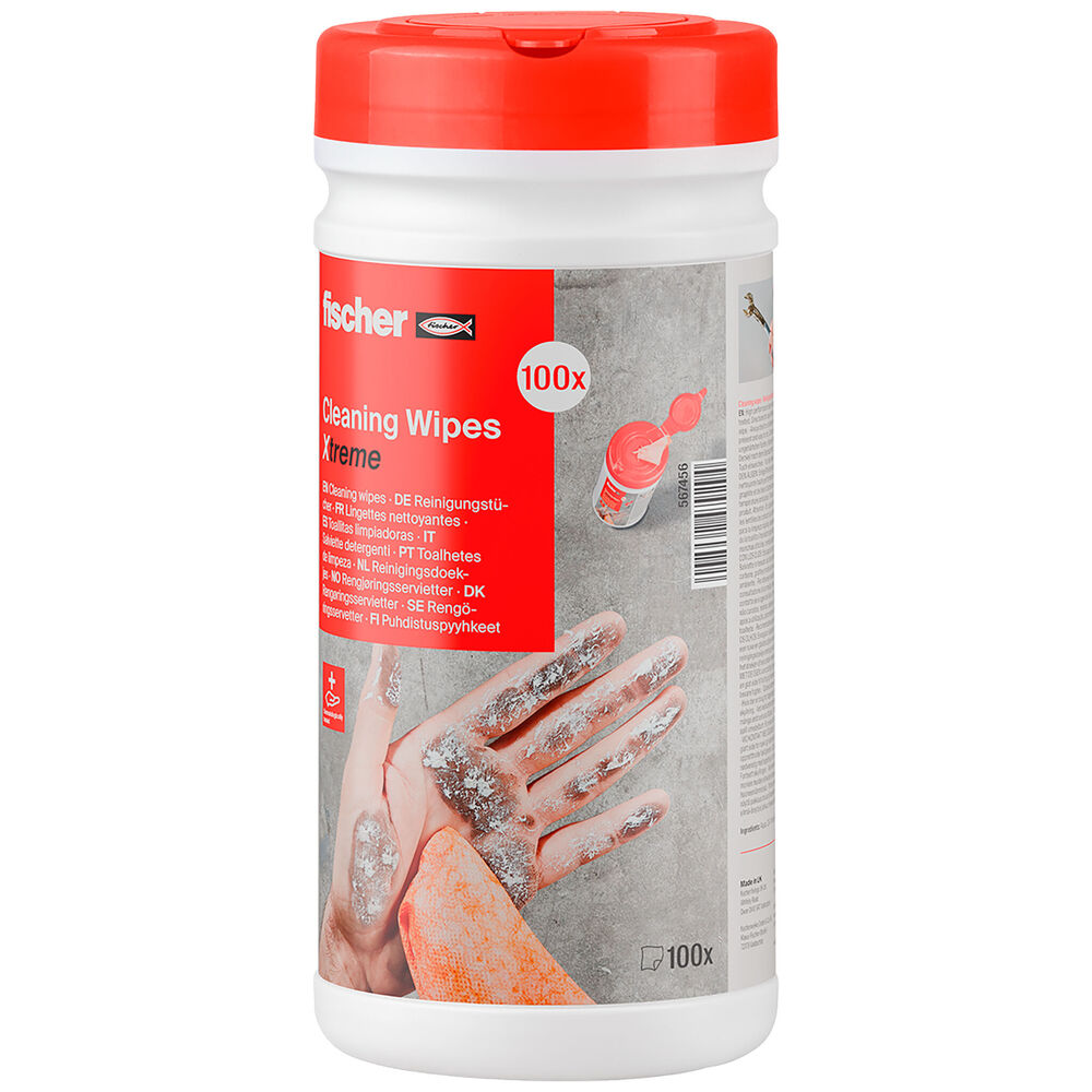 Fischer - Reinigungstücher Cleaning Wipes Xtreme - 567456